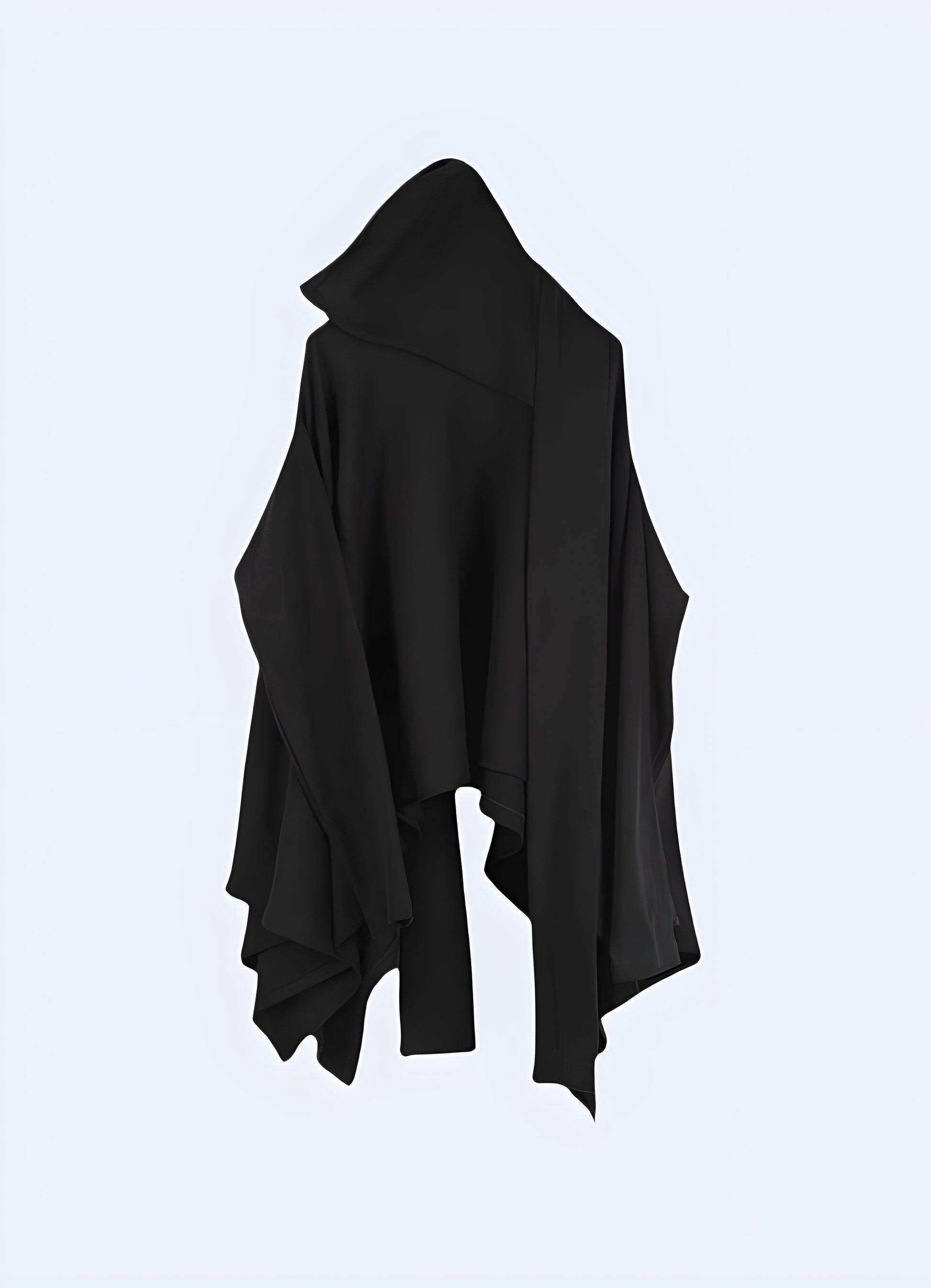 Cloak coat with hood ninja style unisex.