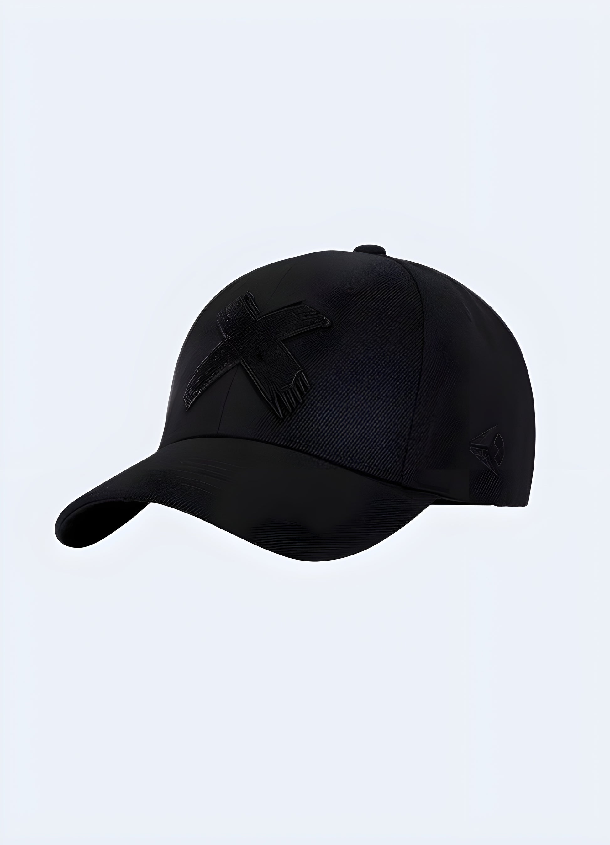 Stand out from the crowd with this unique cross cap, available in multiple colors.