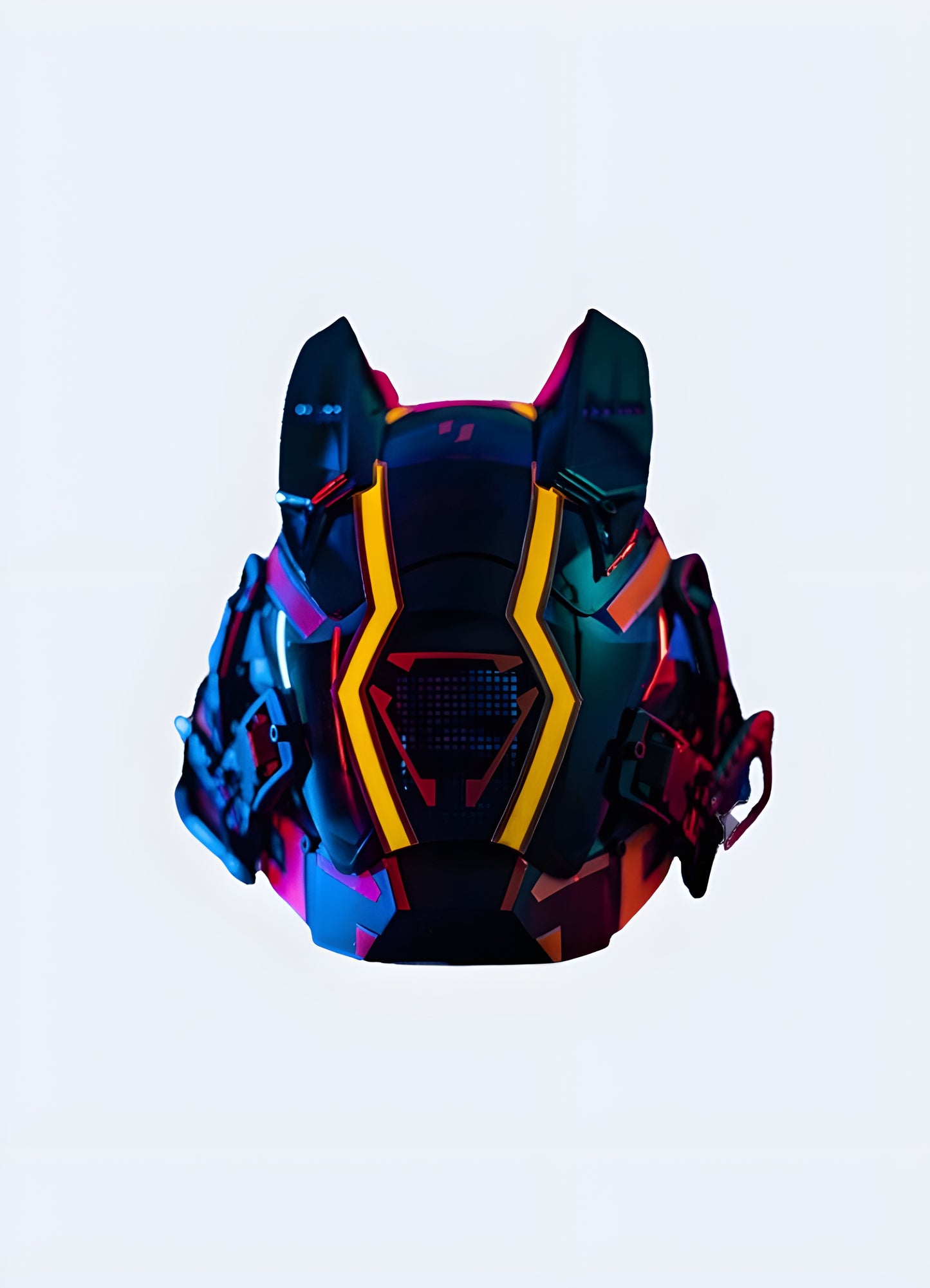 With its unique design, the cyberpunk legendary helmet is sure to turn heads.