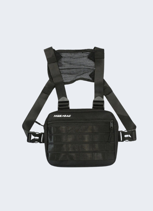 Front chest bag padded air mesh back panel.
