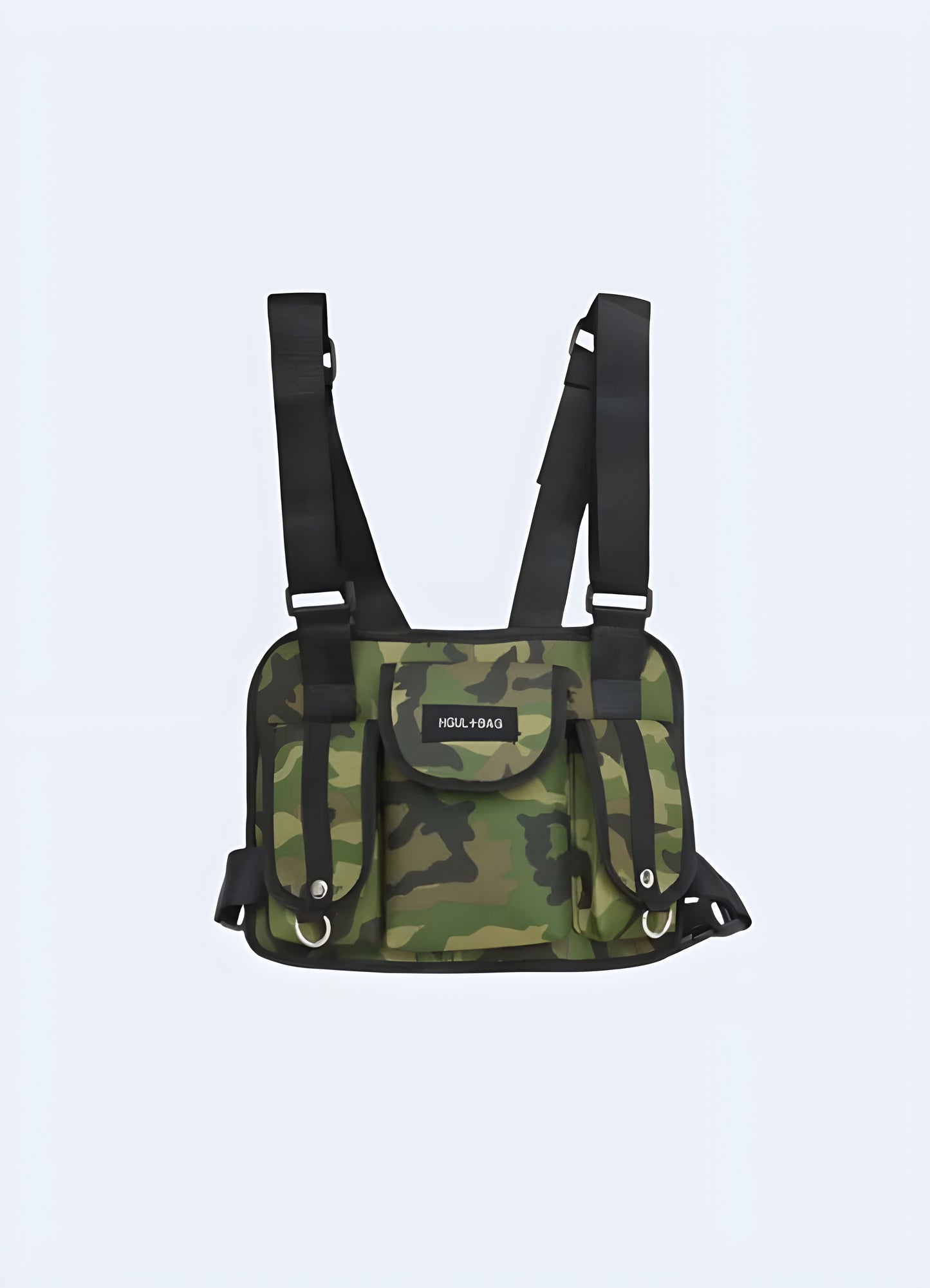 In addition, the bag is made of polyester fiber which is breathable, and easy to carry heavy objects.