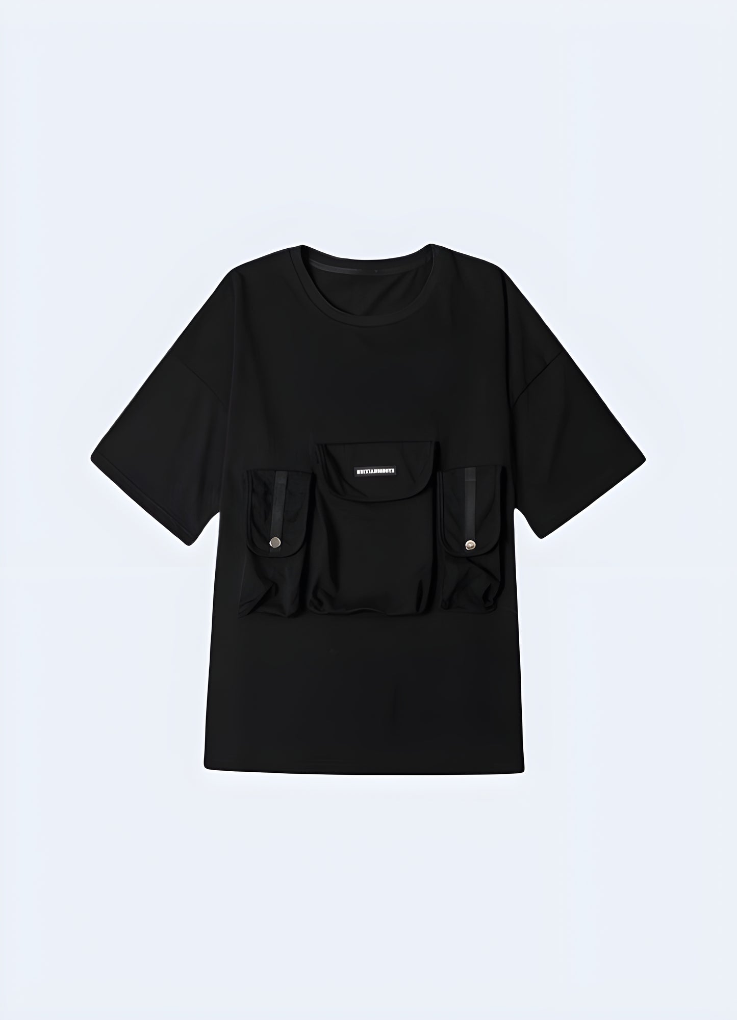 Black function shirt front view.