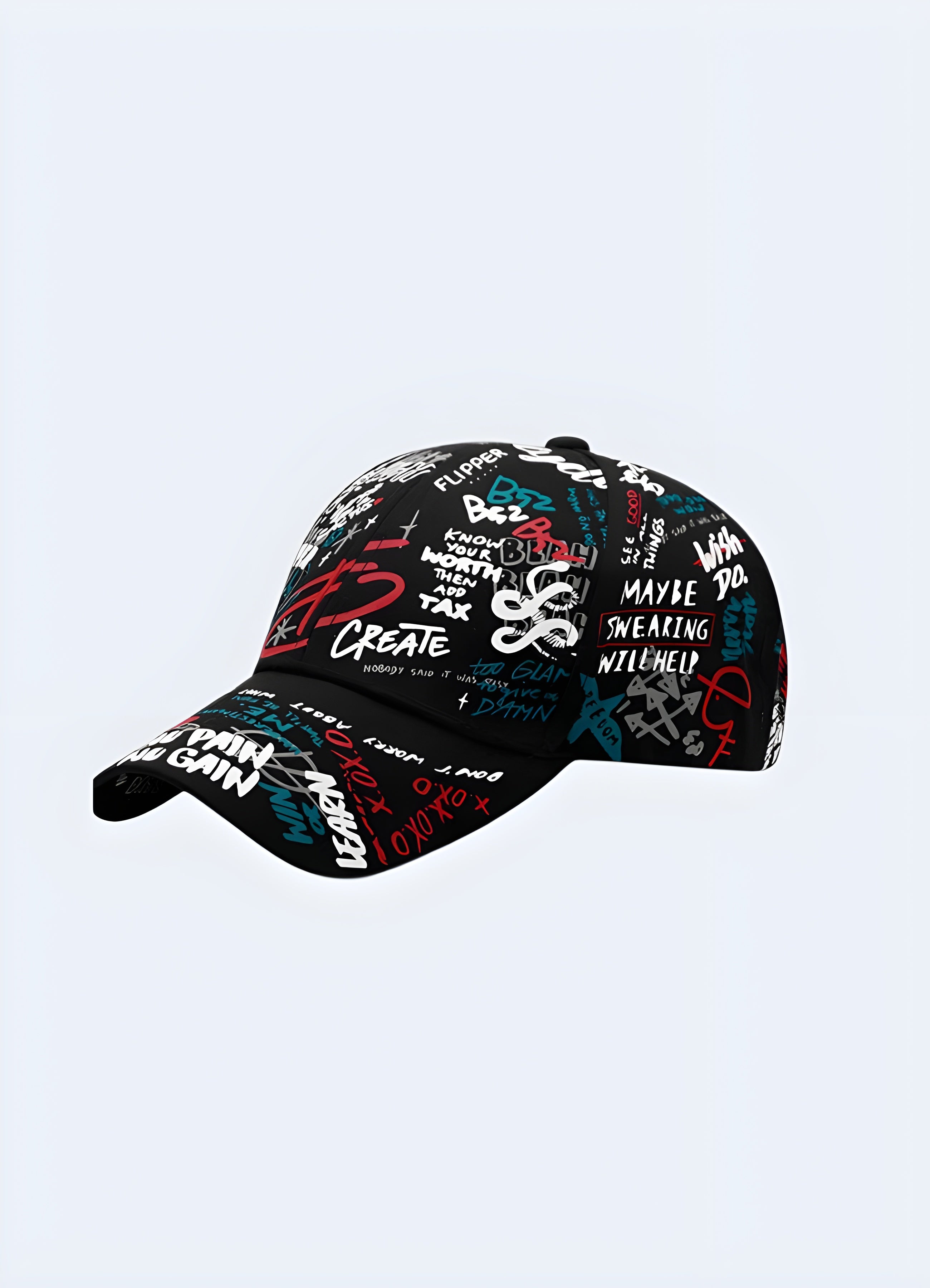 MASU 23ss GRAFFITI HAT 専用 MASU(エムエーエスユー)のBRAINSTORM GRAFFITI CAP BLACK