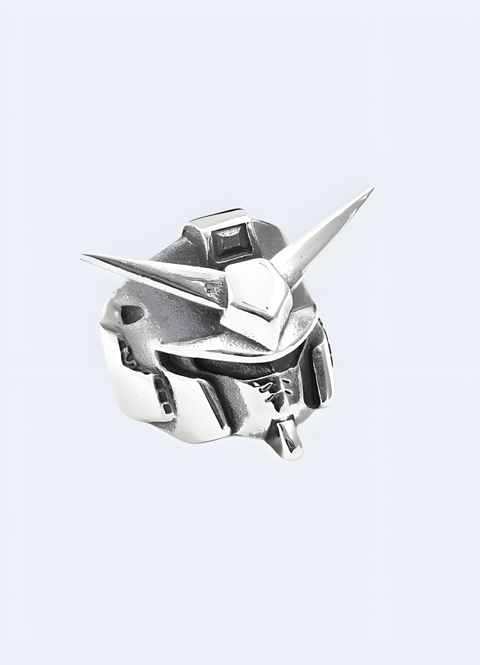  Robot design adjustable open band gundam ring.