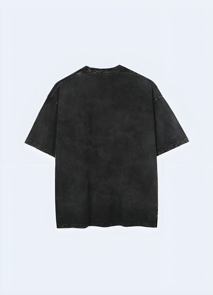 Vintage washed t-shirt with Itachi graphic.
