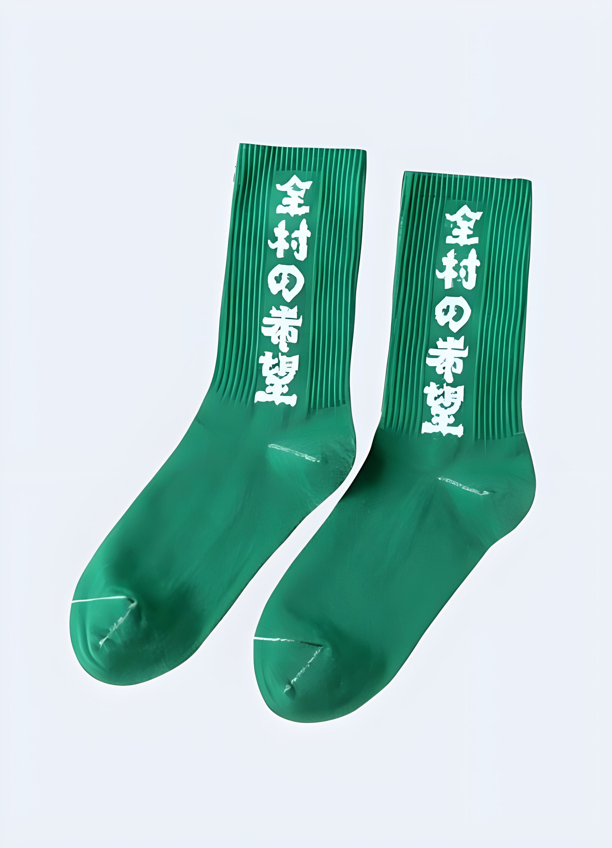 Cushioned sole, durable heel and toe fits most lifestyles japanese cotton socks green.