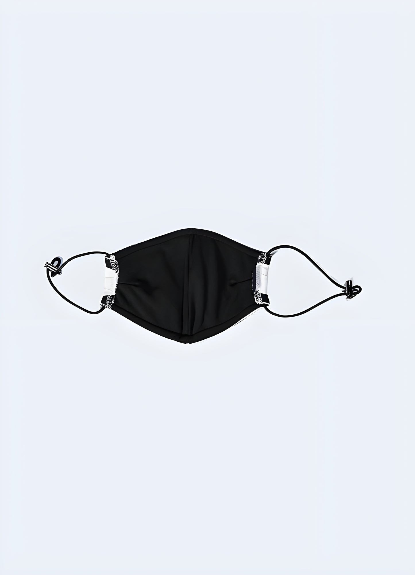 Soft fleece interior lining durable high-grade leather half face mask.