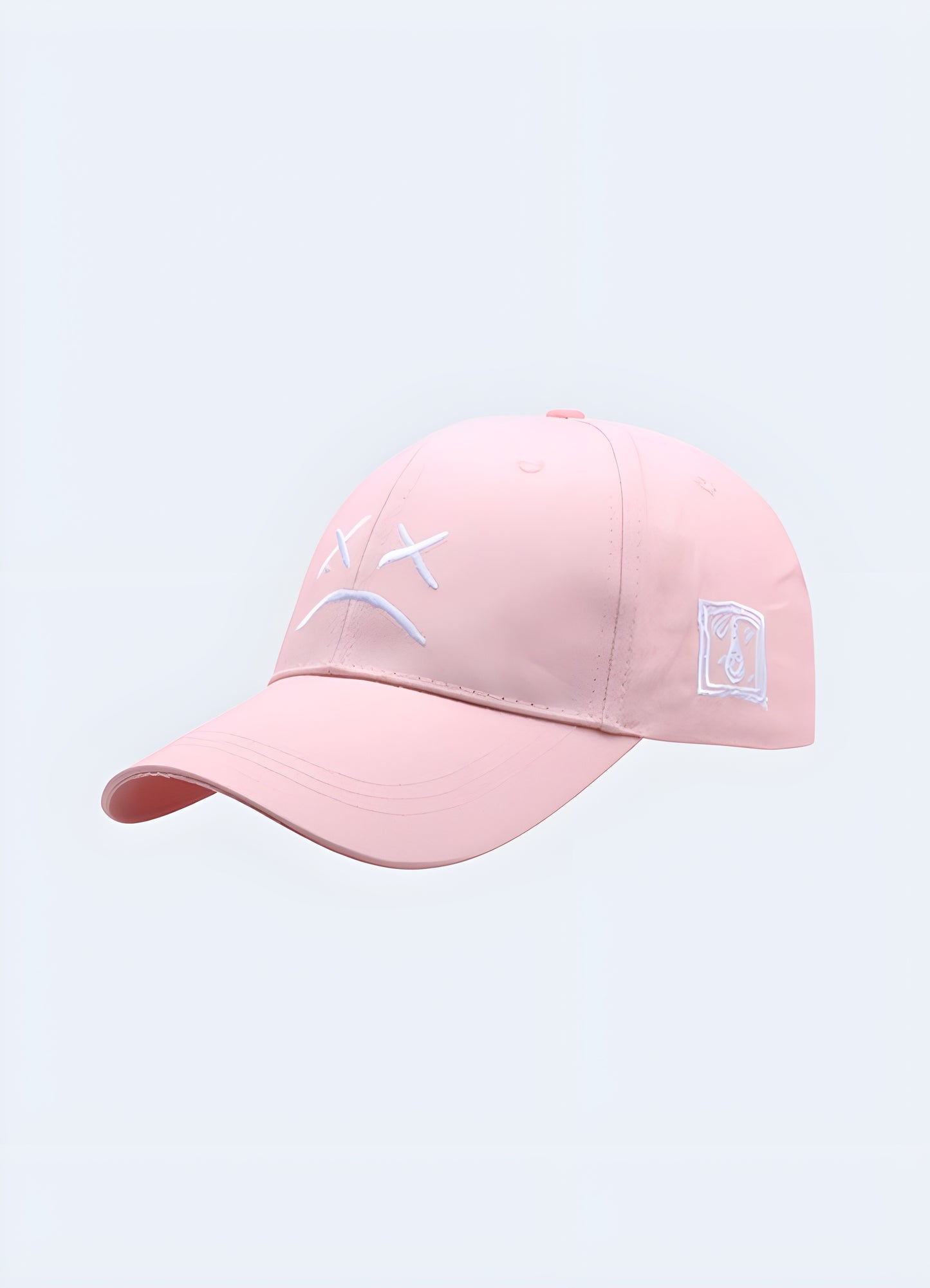 Lil peep cap pink unisex streetwear style.