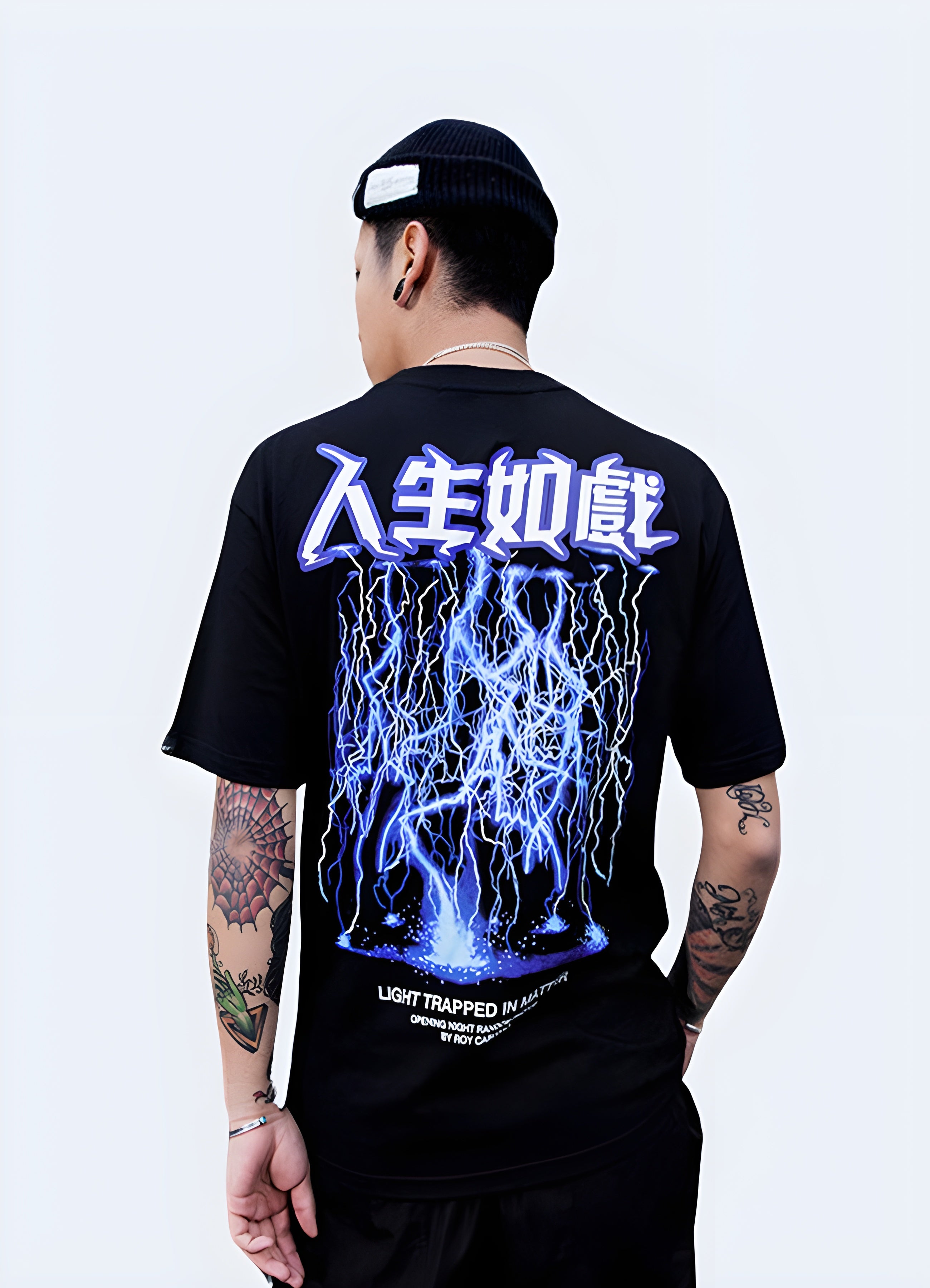 Black Lightning Shirt – Techwear Australia