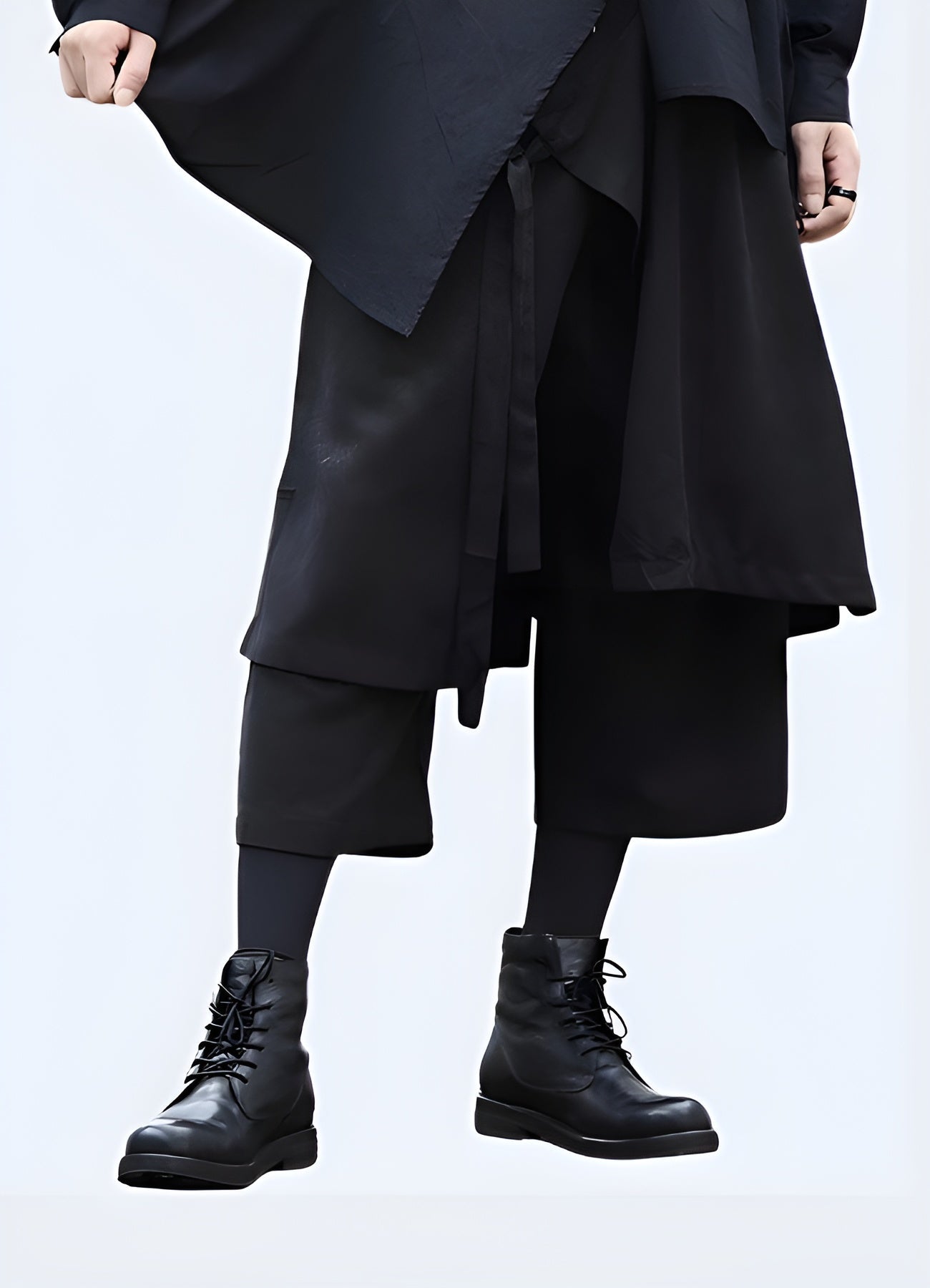 Modern Hakama Pants  Hakama pants, Black hakama pants, Style wide leg pants