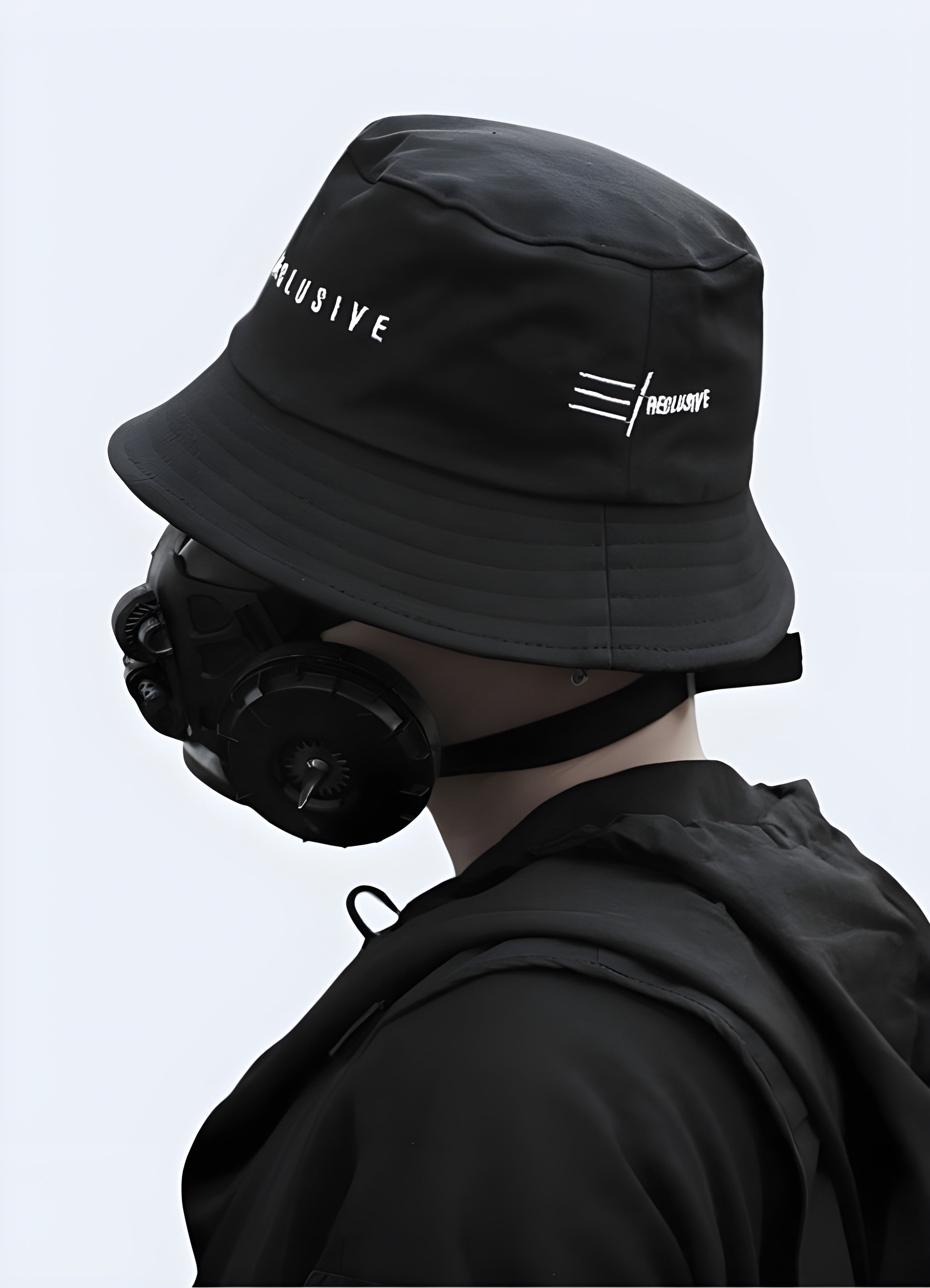 UNI SPLIT BUCKETHAT 新品タグ付き　しま Techwear Bucket Hat | URBXN.1 Techwear