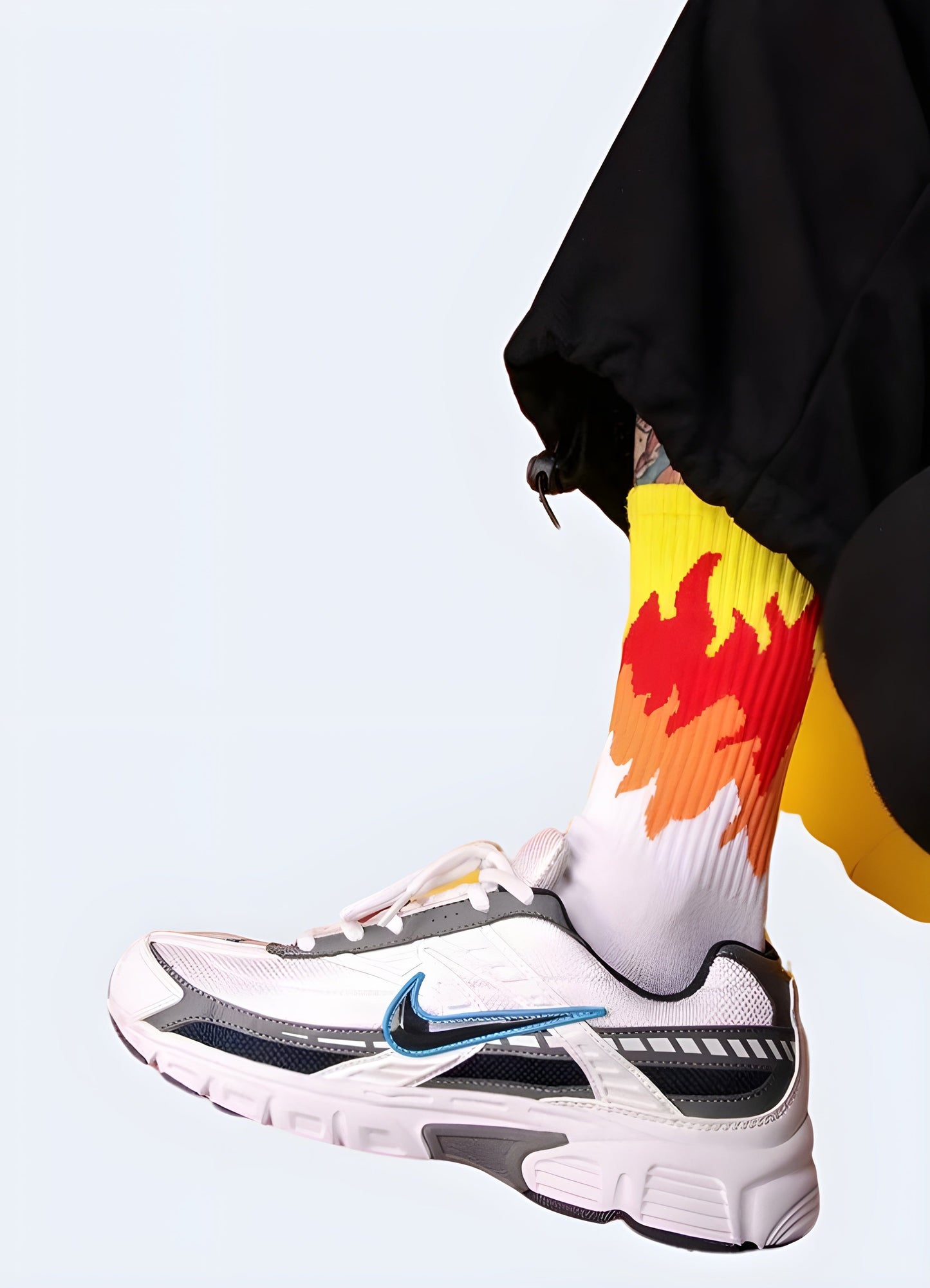 These fire-flame socks cover your feet but also illuminate your path, setting every step ablaze with audacity. 