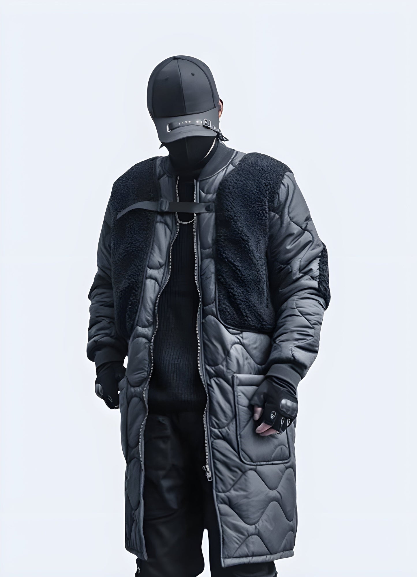 Cozy sherpa fleece lining jacket streetwear sherpa jacket.