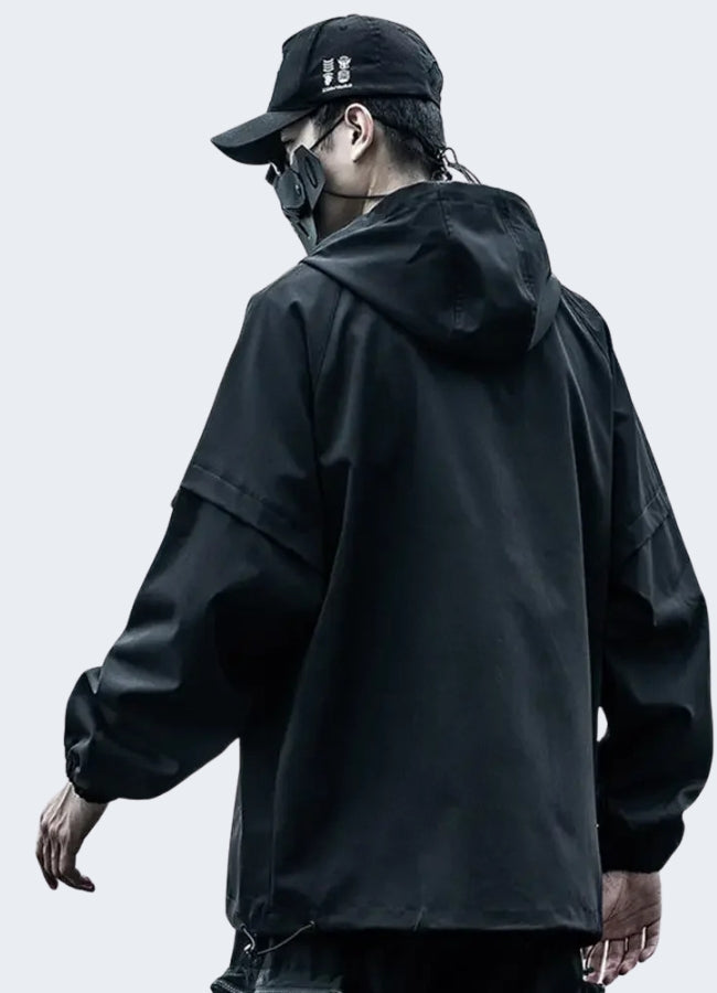 Tech Jacket Back View Technical Jacket – Techwear Australia
