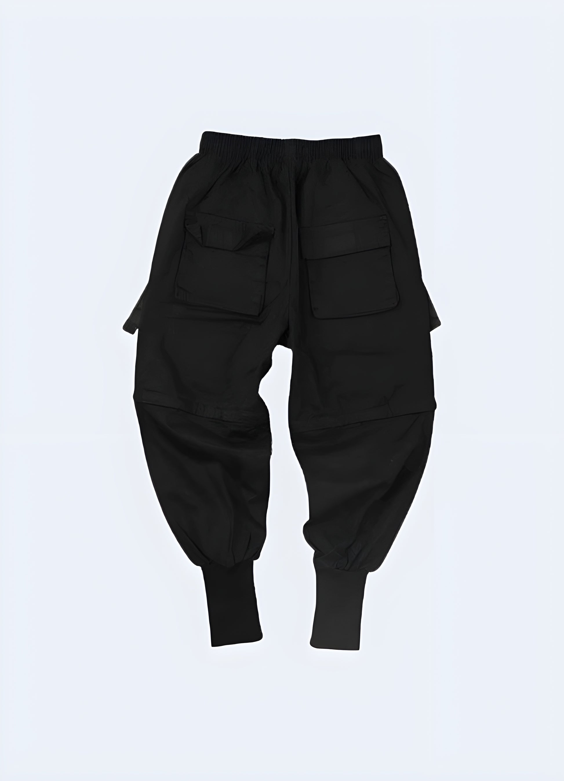 Crafted for everyone multi pocket back side techwear sweatpants.