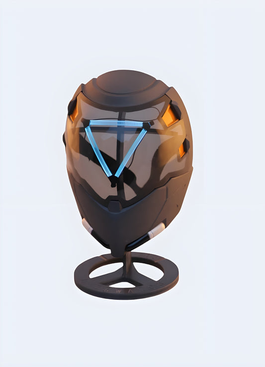 Inspired by the video game overwatch mask.