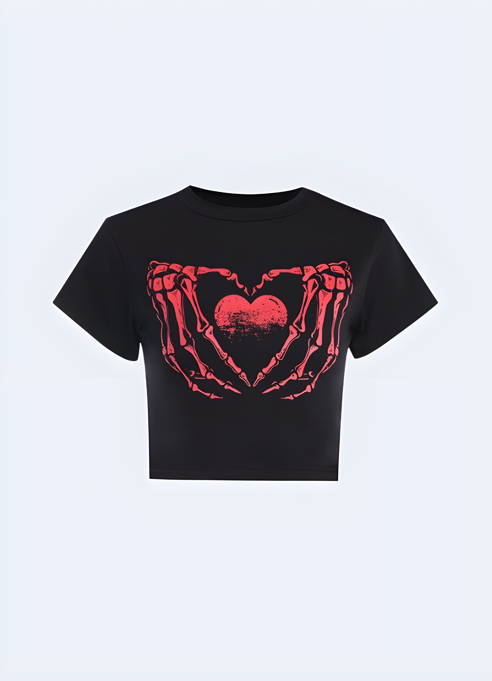 STONE HEART TEE RED