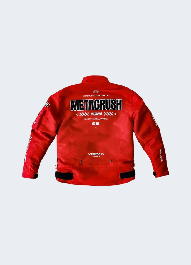 Techware Red Jacket Red Techwear Jacket – Techwear Australia