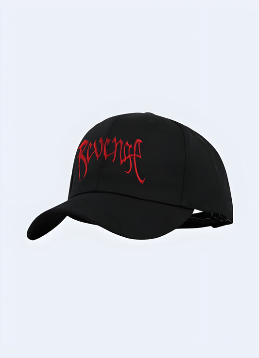 Revenge slogan embroidery revenge hat.