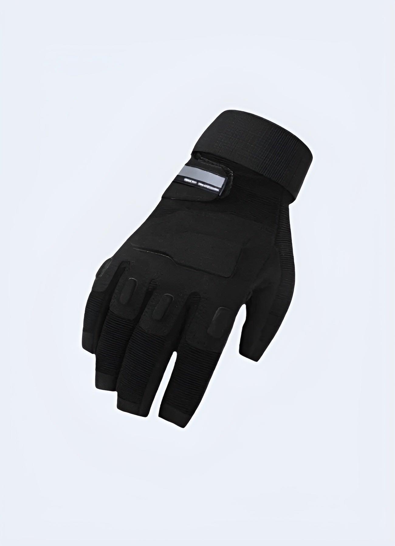 Fingerless street style gloves streetwear gloves balck.
