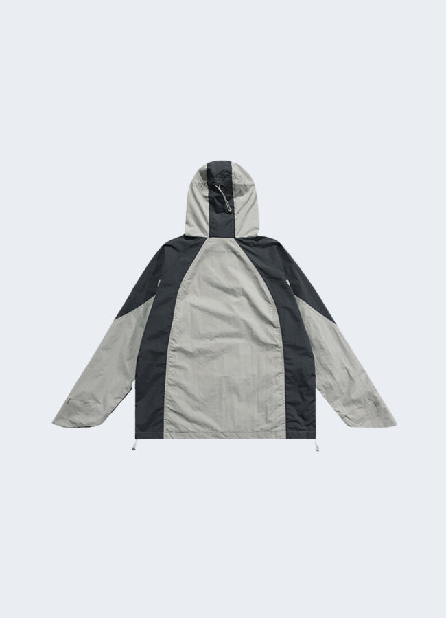 Own your individuality with this gender-neutral streetwear windbreaker.