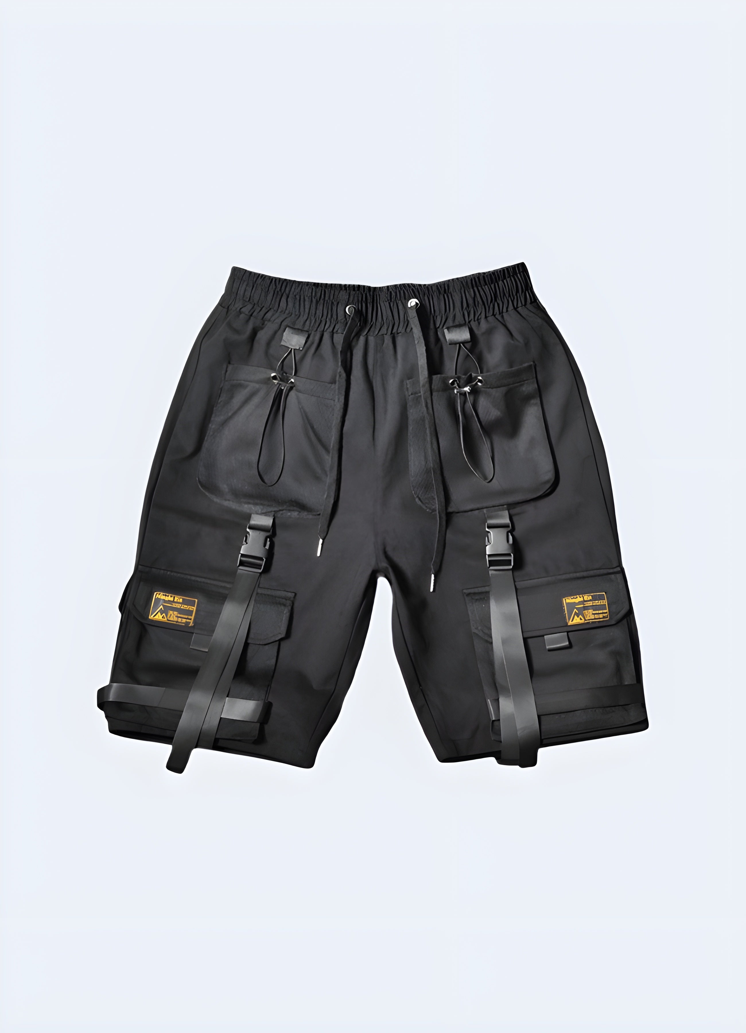 Techwear hot sale cargo shorts