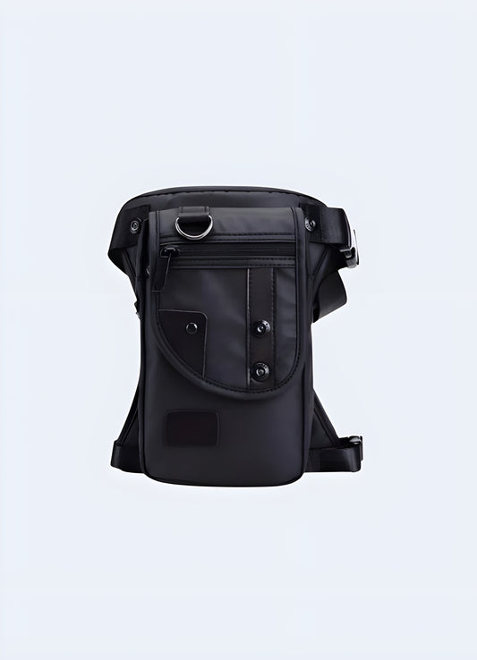 This techwear leg holster is the perfect accessory to take your essentials with you. 