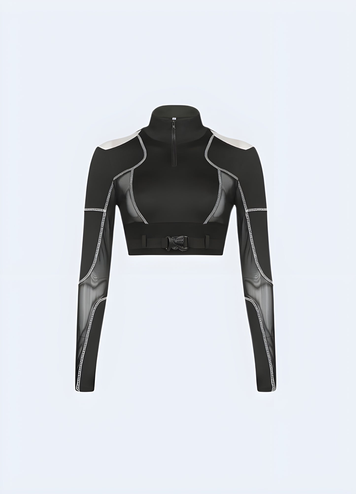 Modern techwear look that's perfect for any occasion techwear long sleeve top.