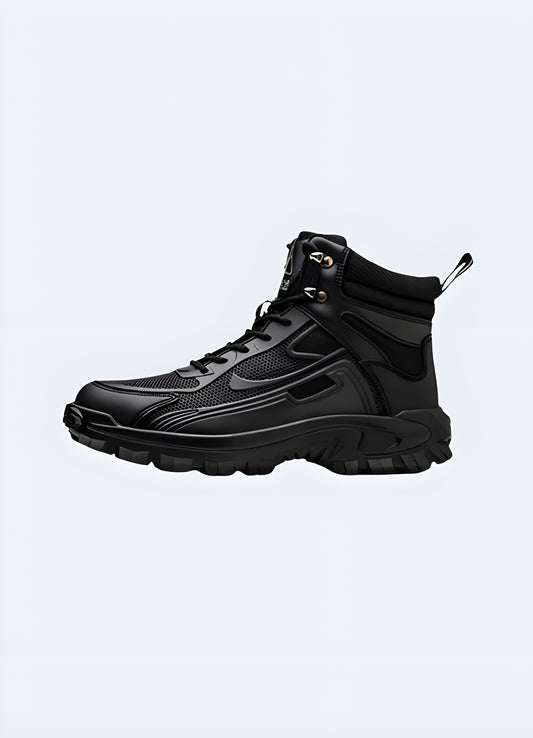 Designed for individuals who adore the darker aesthetic of techwear.