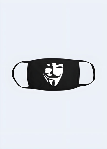 Infiltrate the shadows with this classic vendetta mask.