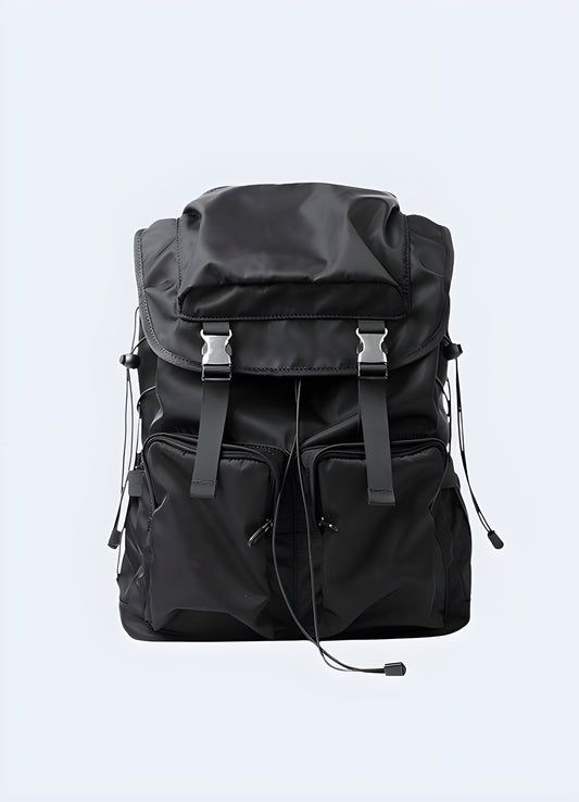 Embrace the warcore aesthetic with this versatile bag for the modern urban warrior.