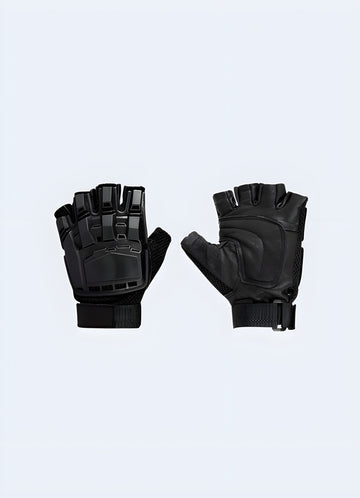 Gants Zen Devils Machine Gun Gloves - Noir, Techwear/warcore, Unisexe, Fabrication Française
