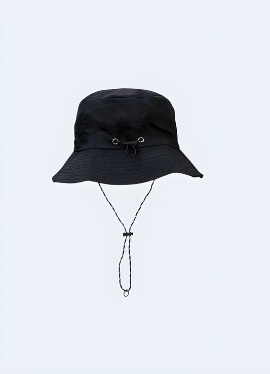 Embrace the fusion of advanced material science and contemporary fashion with our waterproof bucket hat. 