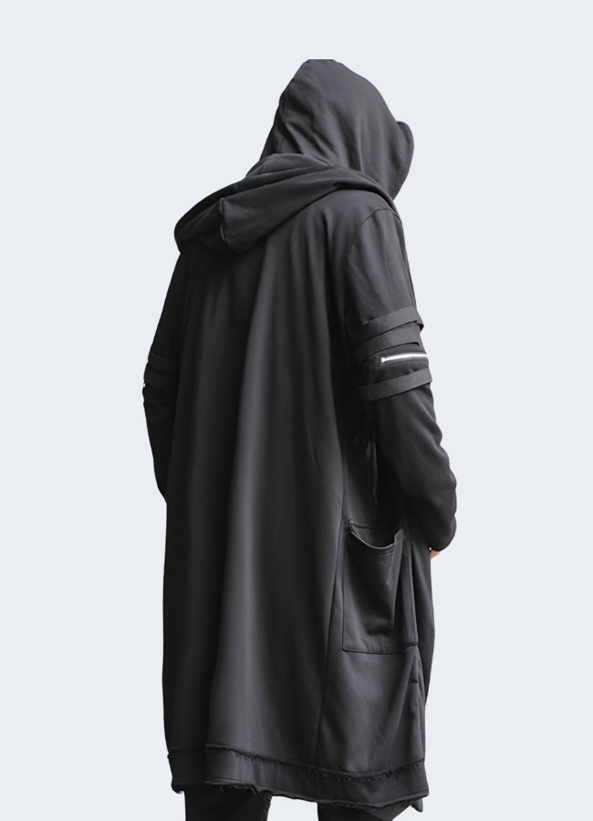 Techwear hot sale trench coat