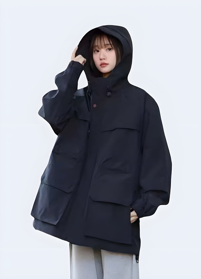 Hooded Cargo Jacket – Techwear Australia