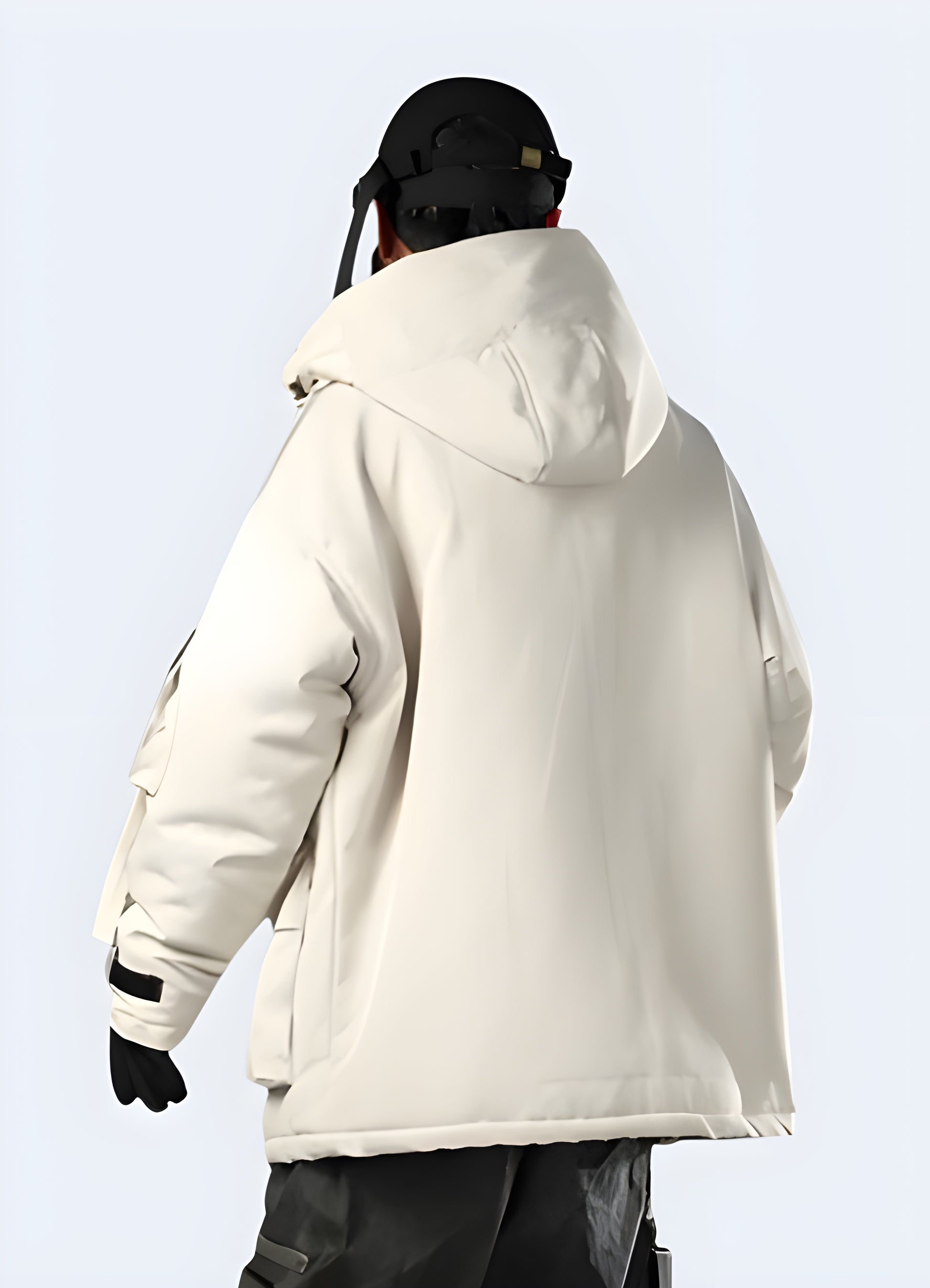 White Streetwear Jacket – Techwear Australia