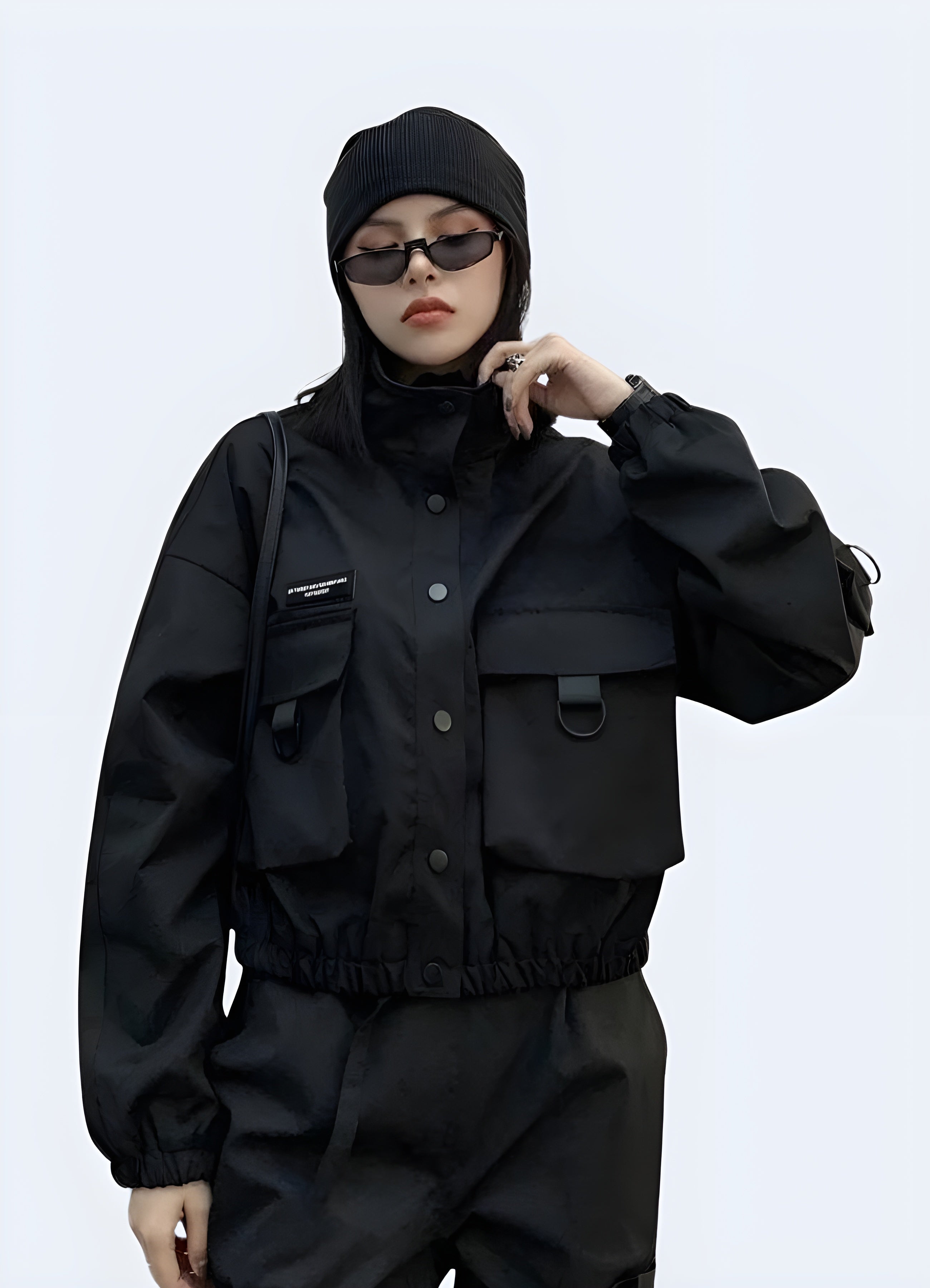 MELT THE LADY utility jacket　ブラック Control H2O Ladies Motorcycle Jacket | Waterproof